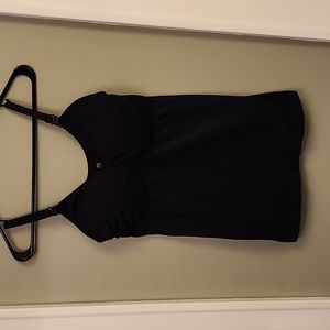 Black nursing tank